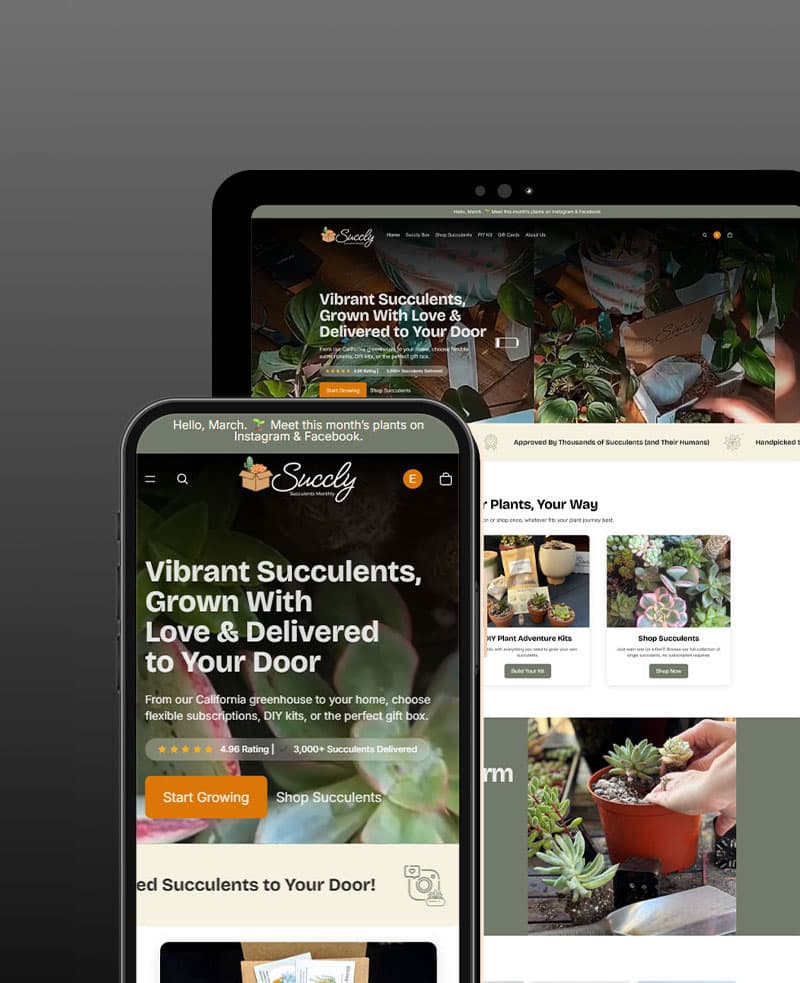 Subscription Store Design With 300% Sales Growth - High Converting Shopify Storefront