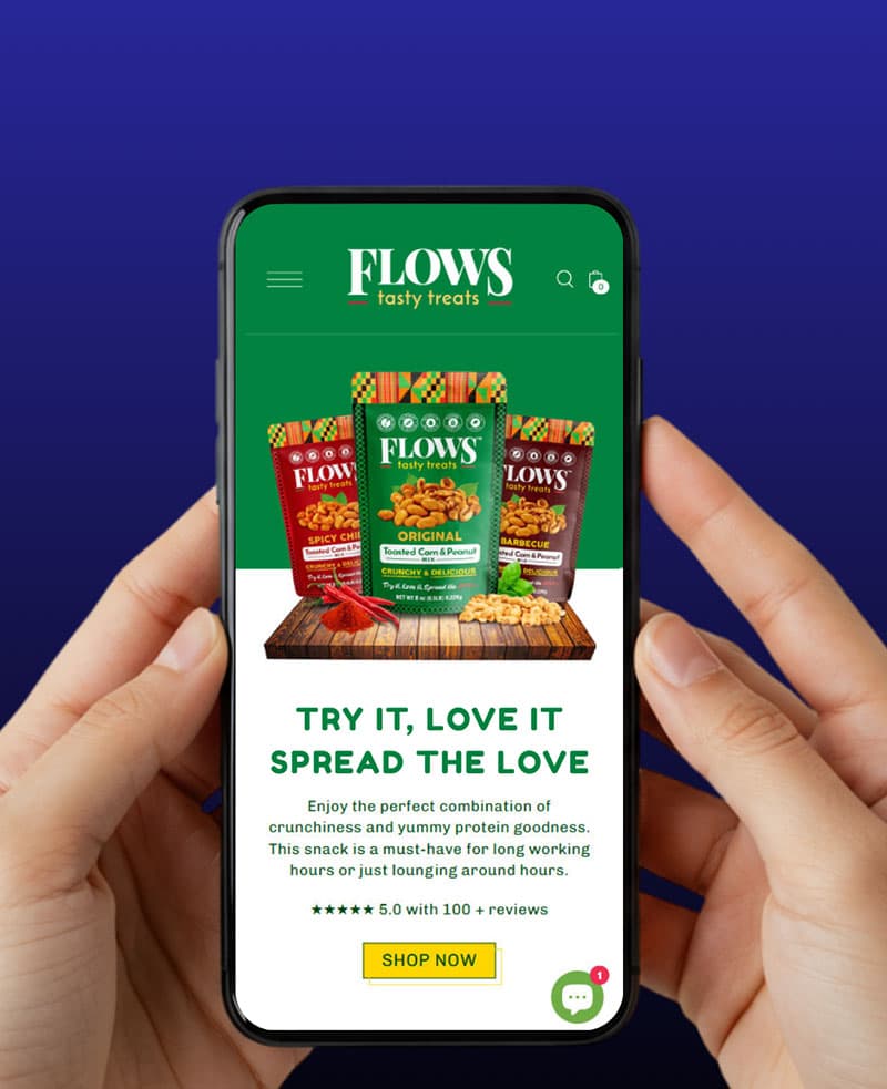 Modern Shopify Store Redesign For Snack Brand - High Converting Shopify Storefront