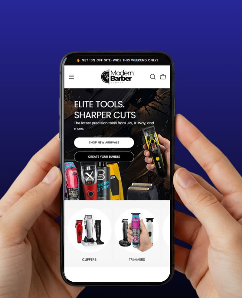 High-Converting Shopify Revamp For Barber Brand - High Converting Shopify Storefront